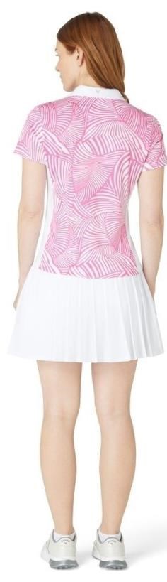Callaway Stencil Floral dámské polo, růžové
