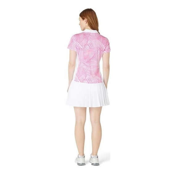 Callaway Stencil Floral dámské polo, růžové