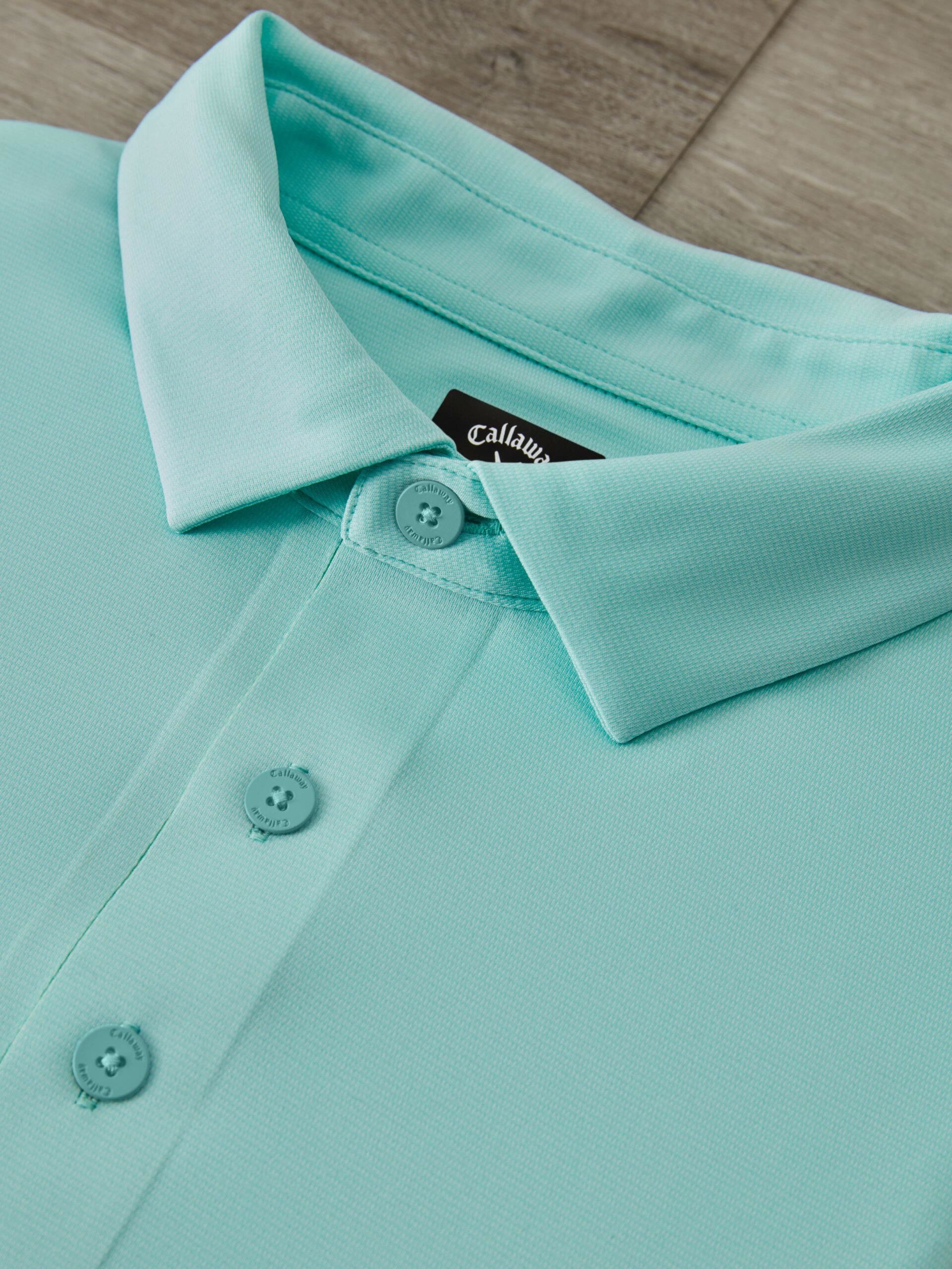 Callaway Premium Jacquard pánské polo, birds egg green