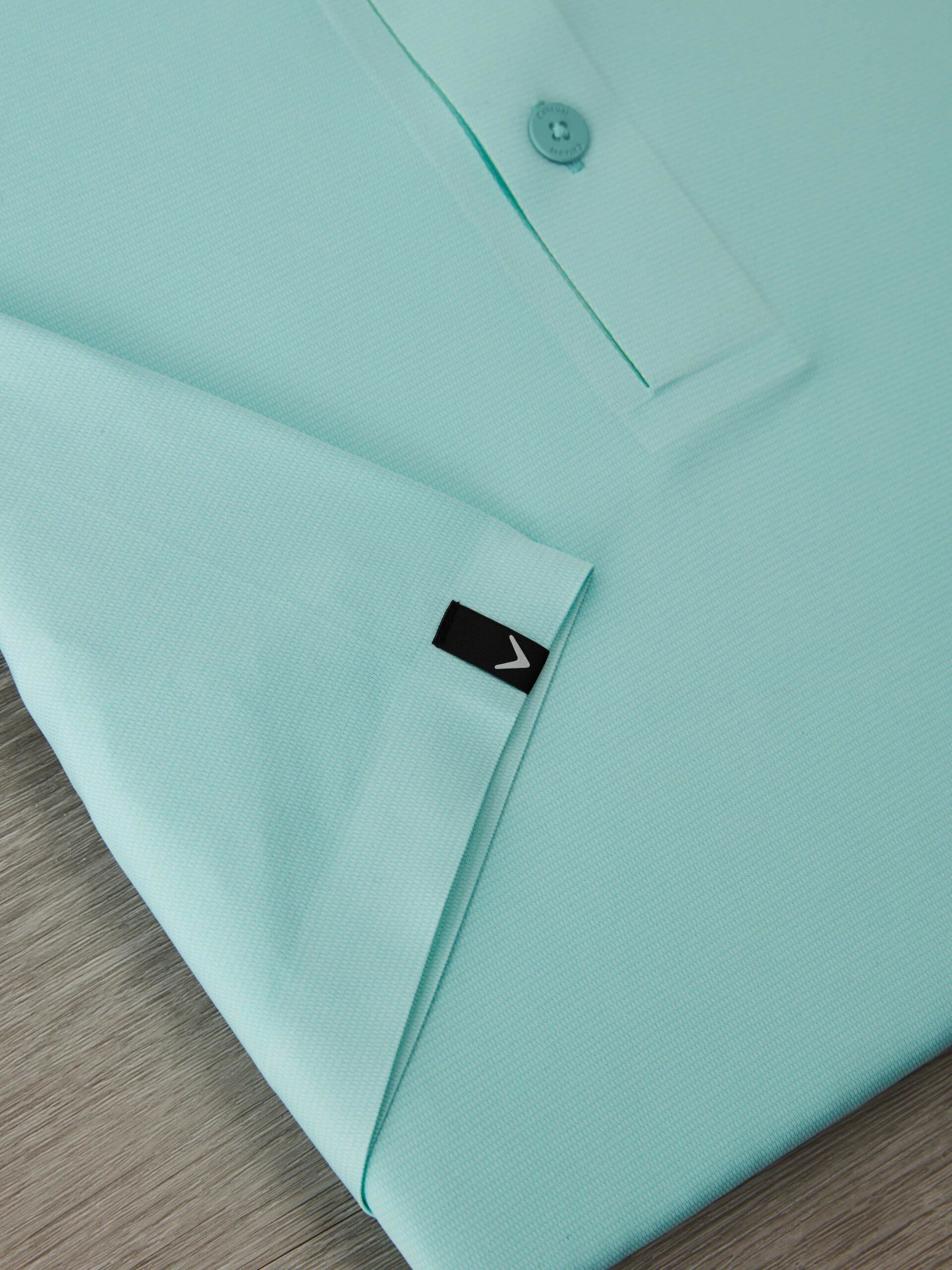 Callaway Premium Jacquard pánské polo, birds egg green