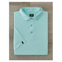 Callaway Premium Jacquard pánské polo, birds egg green