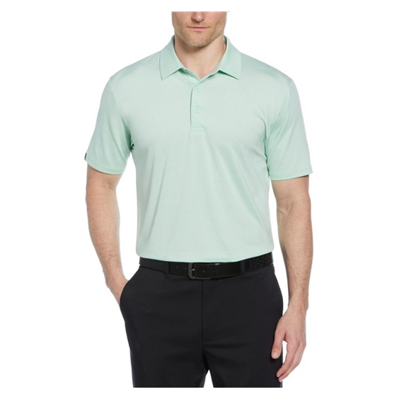 Callaway Premium Heathered pánské polo, birds egg green heather