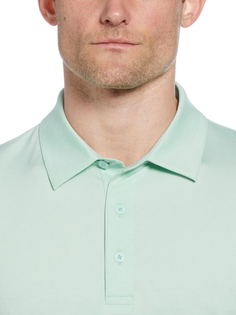 Callaway Premium Heathered pánské polo, birds egg green heather