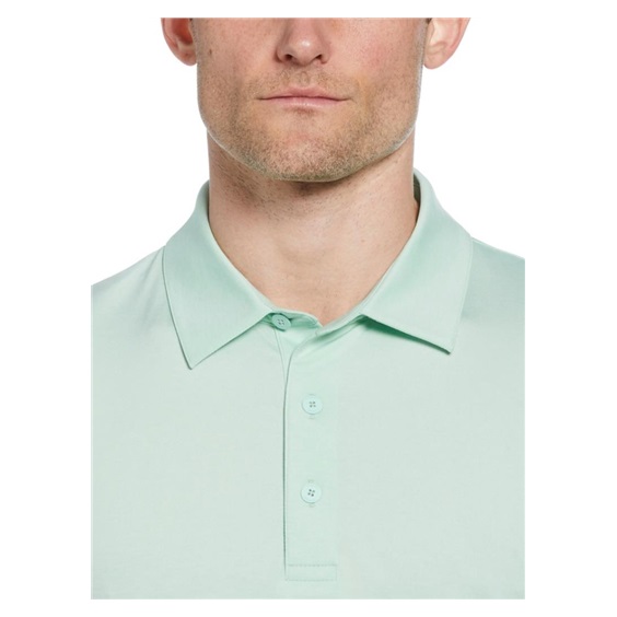 Callaway Premium Heathered pánské polo, birds egg green heather