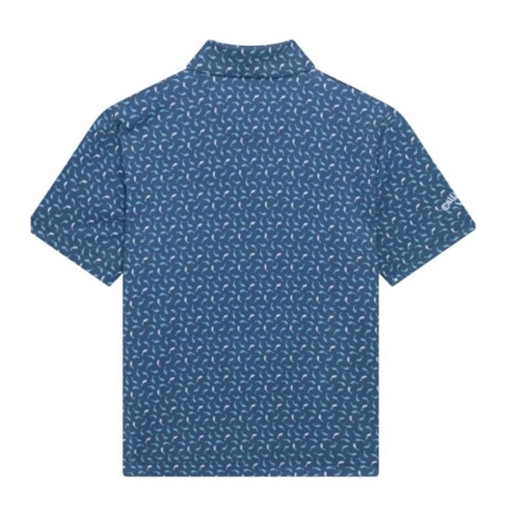 Callaway Dolphin Print dětské polo, peacoat