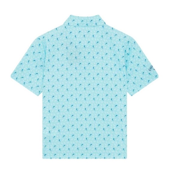 Callaway Dolphin Print dětské polo, blue radiance