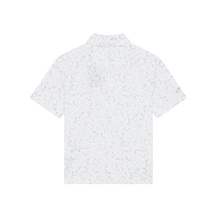 Callaway Floral Print dětské polo, bílé