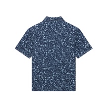 Callaway Floral Print dětské polo, modré