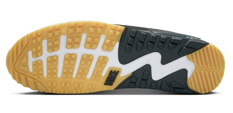 Nike AIR MAX 90 G golfové boty, černo/bílé