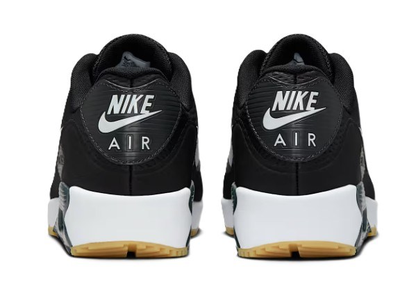 Nike AIR MAX 90 G golfové boty, černo/bílé