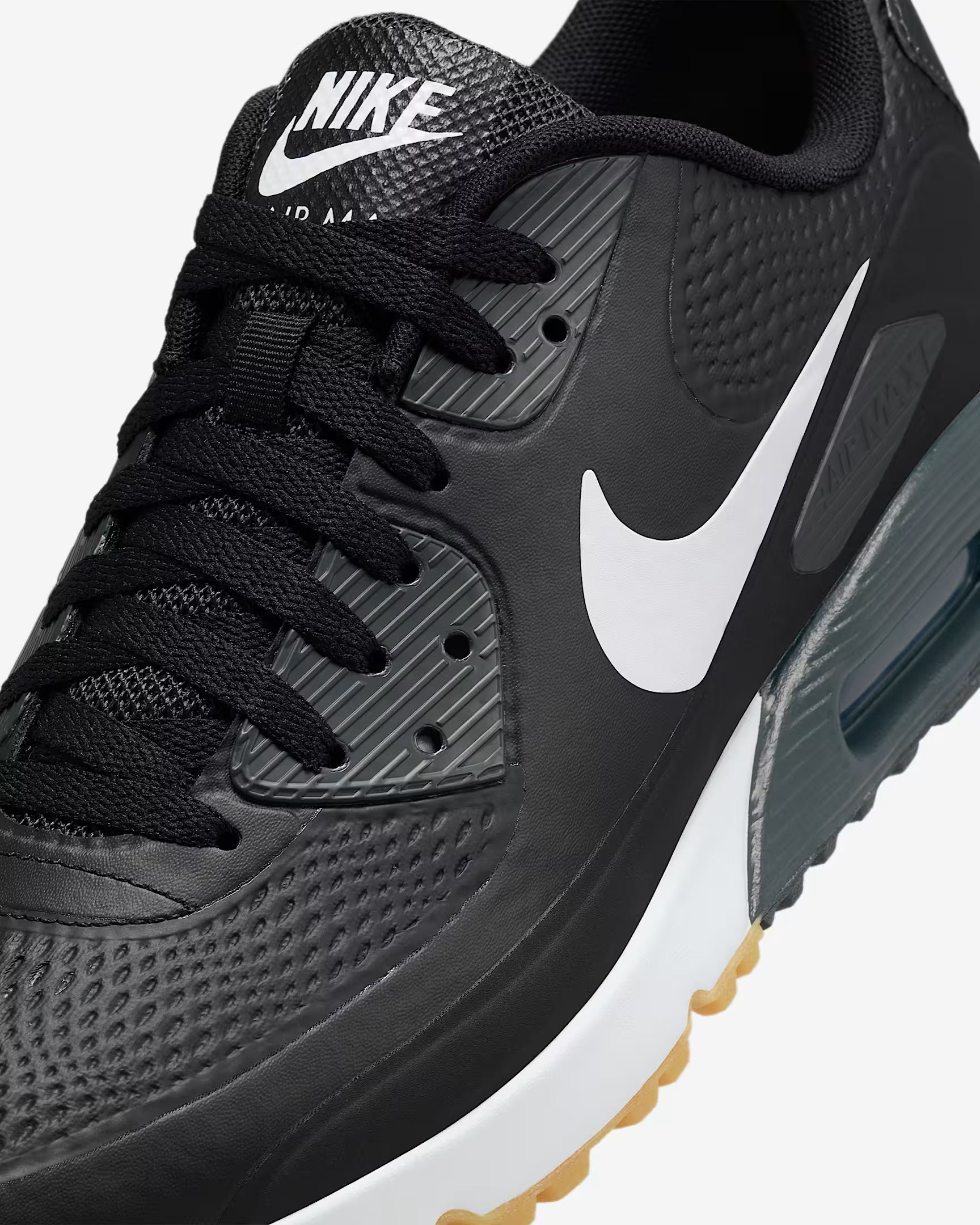 Nike AIR MAX 90 G golfové boty, černo/bílé