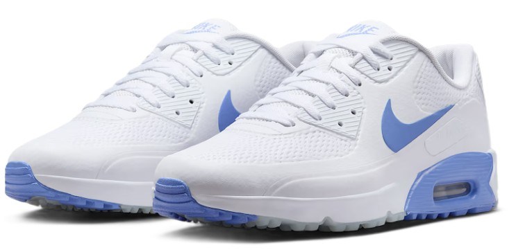 Nike AIR MAX 90 G unisex golfové boty, bílé