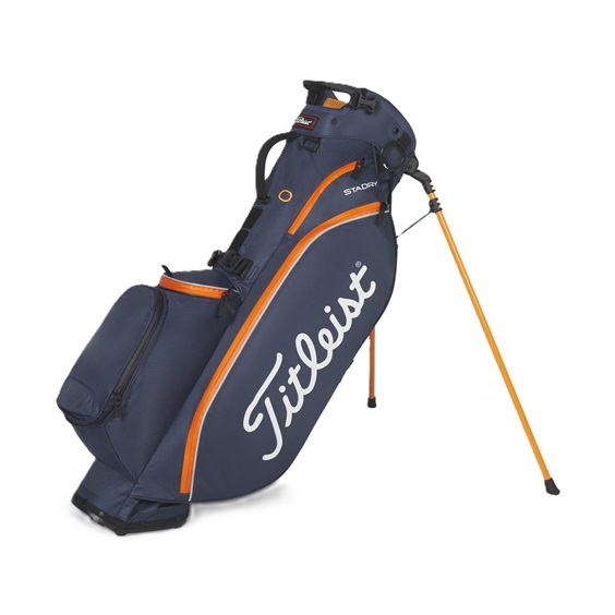 Titleist Players StaDry 4 stand bag, navy/marble/bonfire