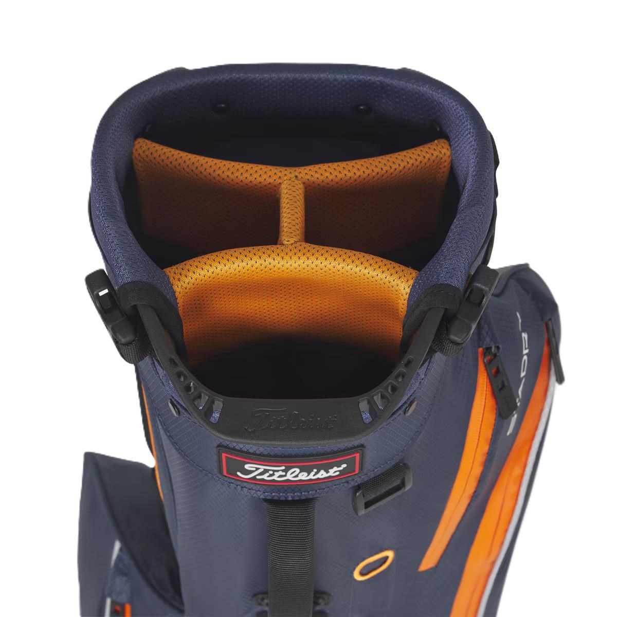 Titleist Players StaDry 4 stand bag, navy/marble/bonfire