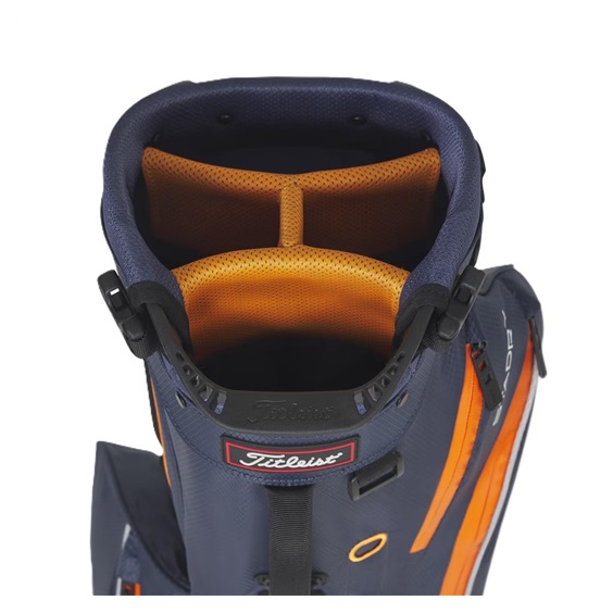 Titleist Players StaDry 4 stand bag, navy/marble/bonfire