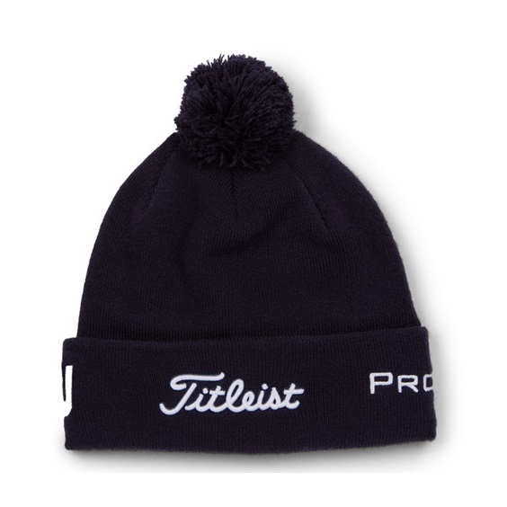 Titleist Tour Pom Pom zimní čepice, modrá