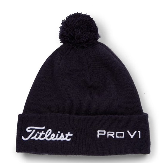Titleist Tour Pom Pom zimní čepice, modrá