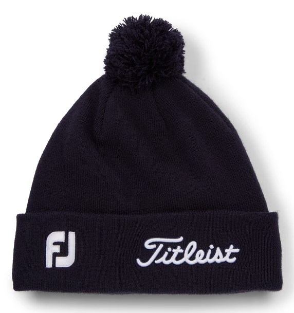 Titleist Tour Pom Pom zimní čepice, modrá