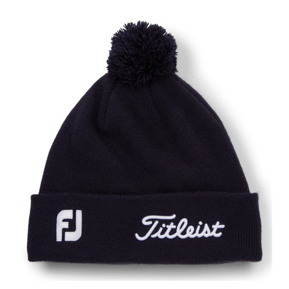 Titleist Tour Pom Pom zimní čepice, modrá