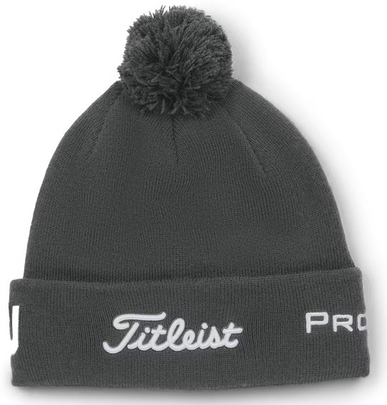 Titleist Tour Pom Pom zimní čepice, šedá