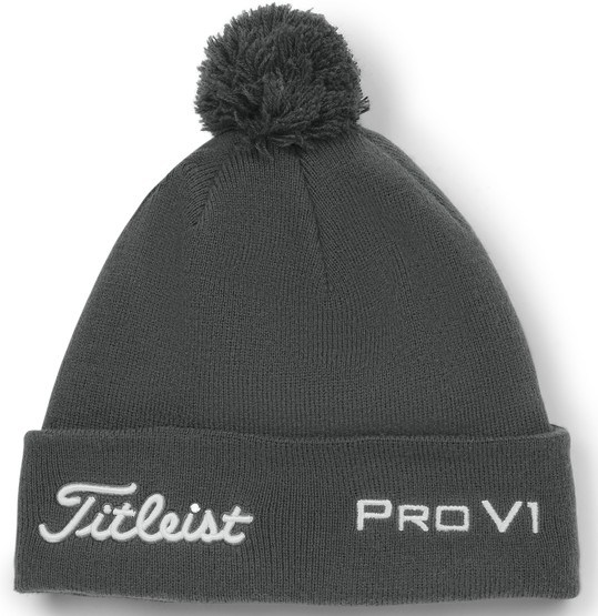 Titleist Tour Pom Pom zimní čepice, šedá