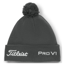Titleist Tour Pom Pom zimní čepice, šedá