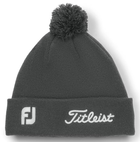 Titleist Tour Pom Pom zimní čepice, šedá