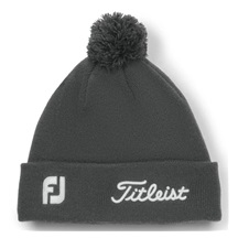Titleist Tour Pom Pom zimní čepice, šedá