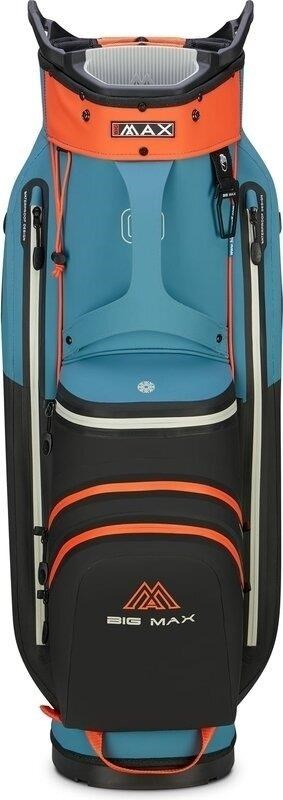 Big Max AQUA IPX.Tour cart bag, modro/černo/oranžový