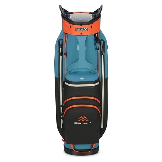 Big Max AQUA IPX.Tour cart bag, modro/černo/oranžový