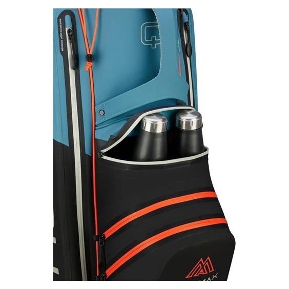 Big Max AQUA IPX.Tour cart bag, modro/černo/oranžový