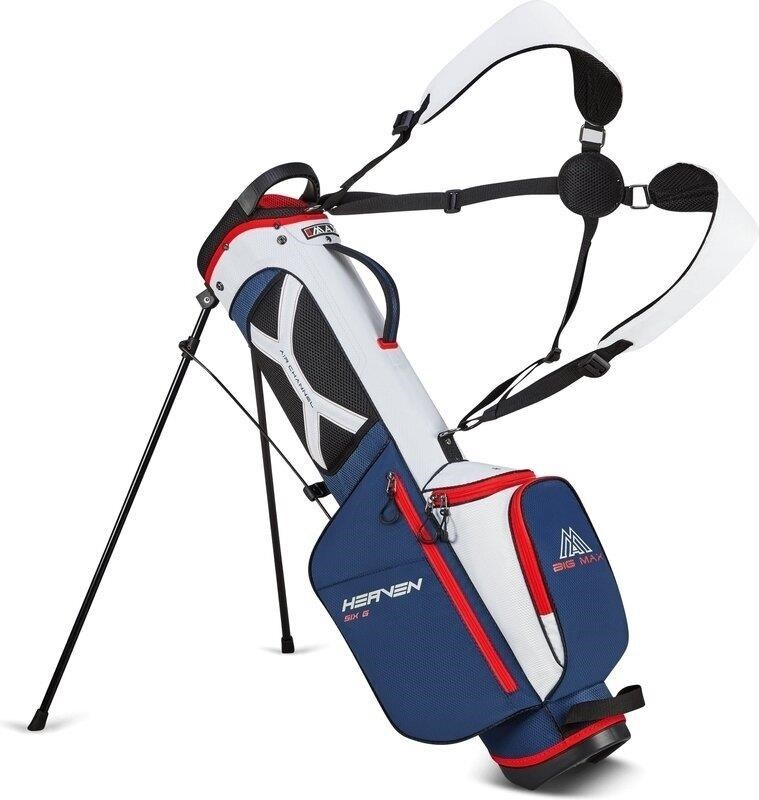 Big Max Heaven Six G stand bag, bílo/modro/červený