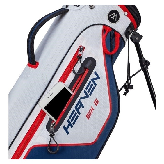 Big Max Heaven Six G stand bag, bílo/modro/červený