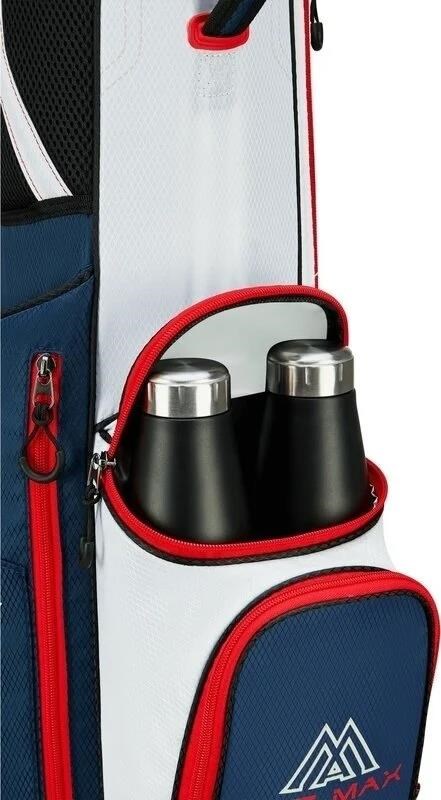 Big Max Heaven Six G stand bag, bílo/modro/červený