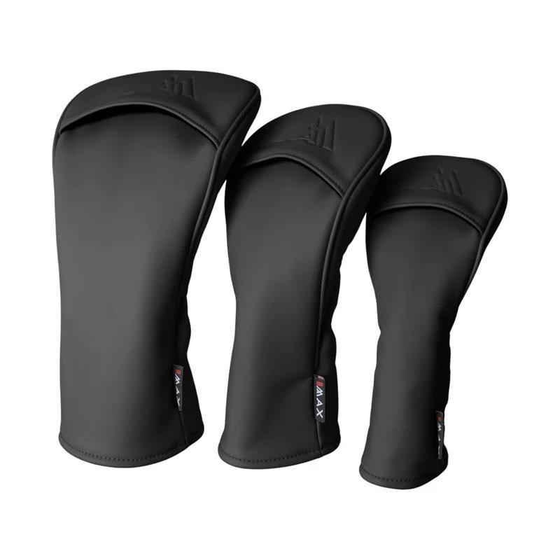 Big Max SoftGuard PU sada krytů hlav, černé, 3ks