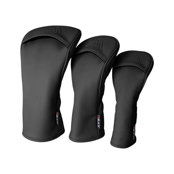 Big Max SoftGuard PU sada krytů hlav, černé, 3ks