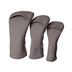 Big Max SoftGuard PU sada krytů hlav, taupe, 3ks