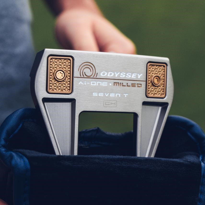 Odyssey Ai-ONE Silver Milled Seven T CH putter