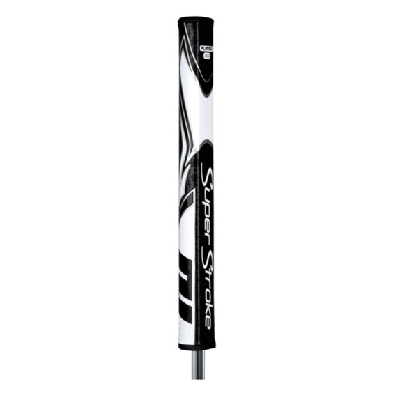 SuperStroke Zenergy Flatso 2.0 putter grip, černo/bílý
