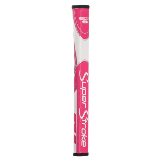 SuperStroke Zenergy Pistol GT 1.0 putter grip, růžovo/bílý