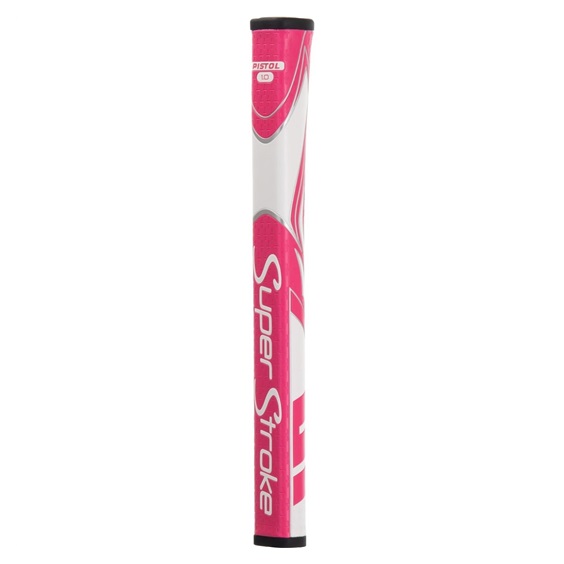 SuperStroke Zenergy Pistol GT 1.0 putter grip, růžovo/bílý