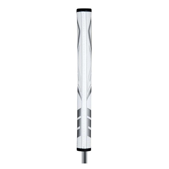 SuperStroke Zenergy Pistol GT 1.0 putter grip, bílo/stříbrný