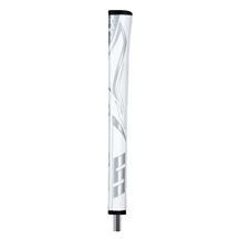 SuperStroke Zenergy Pistol GT 1.0 putter grip, bílo/stříbrný