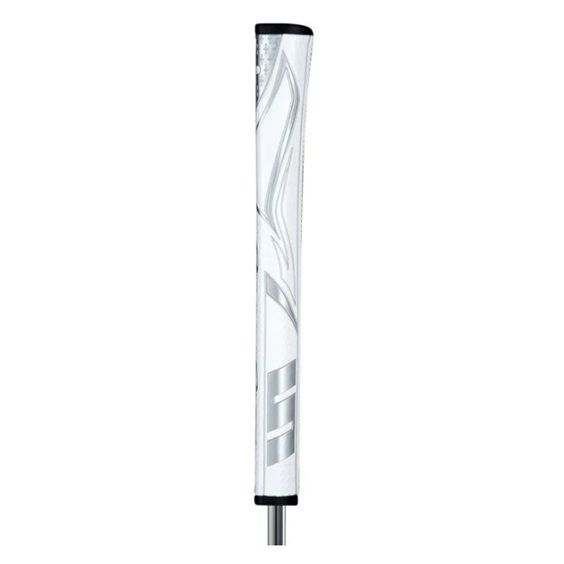 SuperStroke Zenergy Pistol GT 1.0 putter grip, bílo/stříbrný