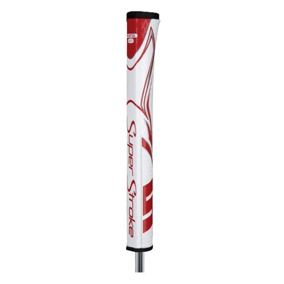 SuperStroke Zenergy Pistol GT 2.0 putter grip, bílo/červený