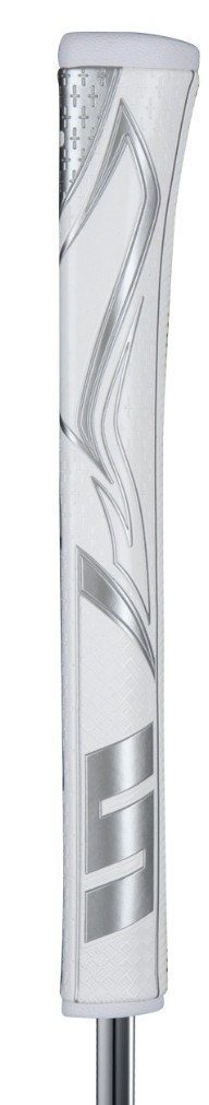 SuperStroke Zenergy Pistol GT 2.0 putter grip, bílo/stříbrný