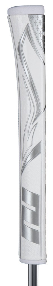 SuperStroke Zenergy Pistol GT 2.0 putter grip, bílo/stříbrný