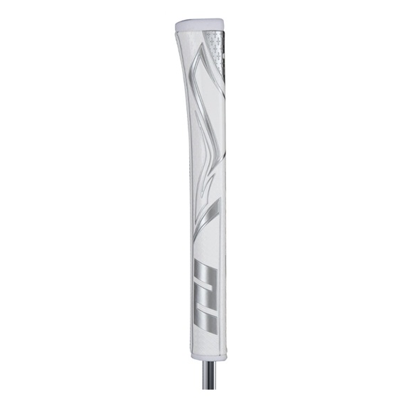 SuperStroke Zenergy Pistol GT 2.0 putter grip, bílo/stříbrný