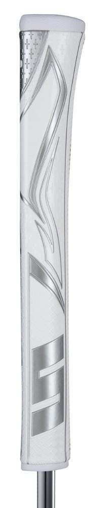 SuperStroke Zenergy Pistol GT 2.0 putter grip, bílo/stříbrný