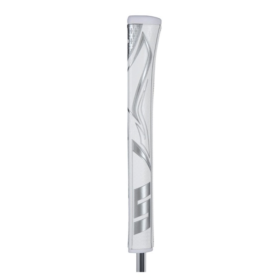 SuperStroke Zenergy Pistol GT 2.0 putter grip, bílo/stříbrný